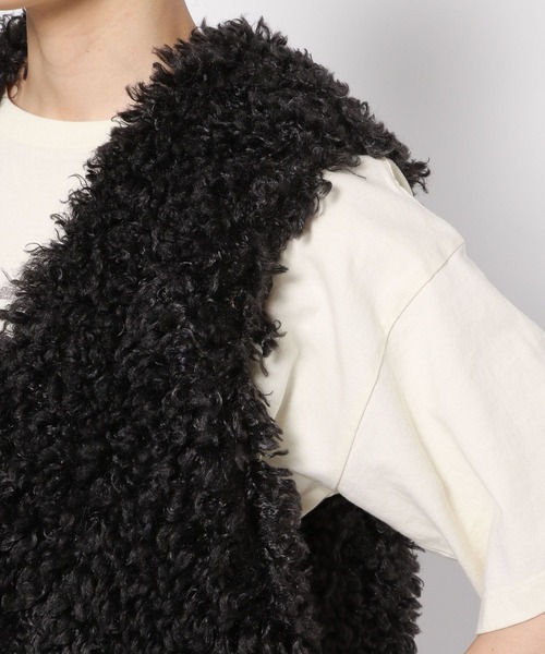 LOWRYS FARM(ローリーズファーム)の「ファーベスト 963699(その他アウター・レディース・ブラック/ブラウン/アイボリー・FREE)」の11枚目の写真