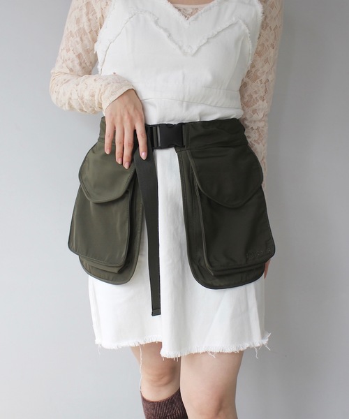 セール】【SANSeLF】Se ナイロンベルトボディバッグ sana23a004