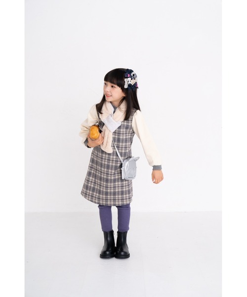 nino(ニノ)の「ねこミニポシェット(ショルダーバッグ・キッズ・シルバー/ゴールド・M)」の12枚目の写真