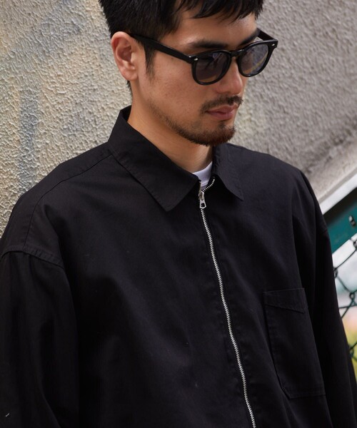HINSON（ヒンソン）の「HINSON/ヒンソン ハーフジップ L/S シャツ 