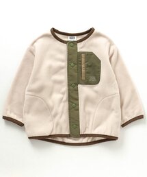 ライトフリースカーディガン