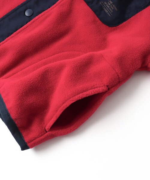 BREEZE（ブリーズ）の「ライトフリースカーディガン（カーディガン/ボレロ・キッズ・レッド/エメラルド/ブラック/キナリ・110/130/90/140/80/100/150/120）」の9枚目の写真