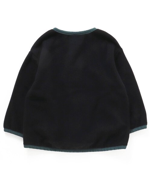 BREEZE（ブリーズ）の「ライトフリースカーディガン（カーディガン/ボレロ・キッズ・レッド/エメラルド/ブラック/キナリ・110/130/90/140/80/100/150/120）」の10枚目の写真