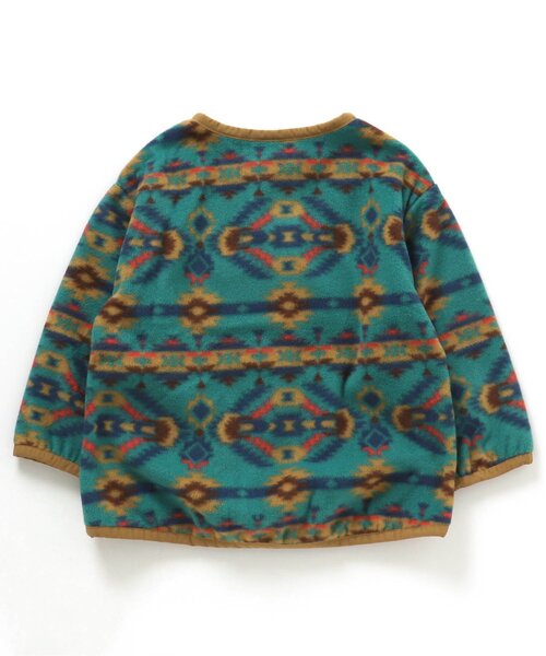 BREEZE（ブリーズ）の「ライトフリースカーディガン（カーディガン/ボレロ・キッズ・レッド/エメラルド/ブラック/キナリ・110/130/90/140/80/100/150/120）」の11枚目の写真