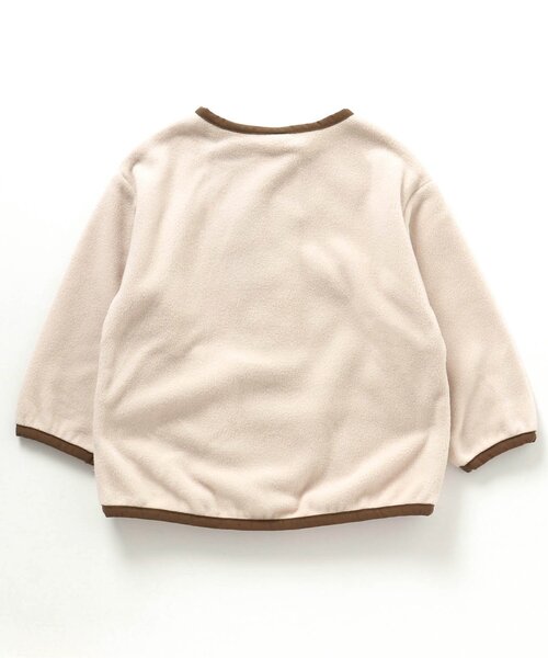 BREEZE（ブリーズ）の「ライトフリースカーディガン（カーディガン/ボレロ・キッズ・レッド/エメラルド/ブラック/キナリ・110/130/90/140/80/100/150/120）」の12枚目の写真