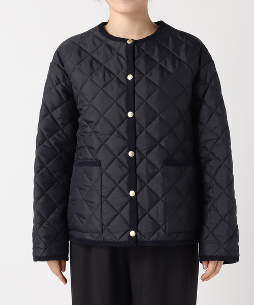 別注 トラディショナルウェザーウェア アークリー Aライン ジャケット34 ARKLEY A-LINE アークリー Aライン｜ネイビー｜ウィメンズ