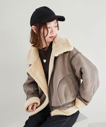 MAJESTIC LEGON | オーバーサイズボアブルゾン(ブルゾン)