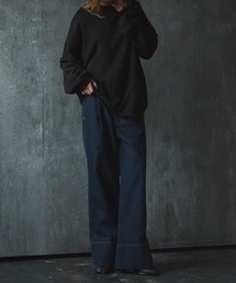 CIASENSE（シアセンス）の「Low-rise Stitch Straight Denim Pants/ローライズ ステッチ ストレートデニム パンツ（デニムパンツ）」