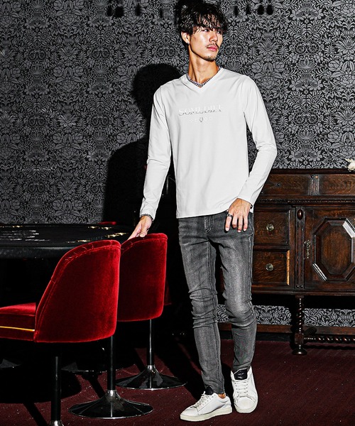 SOMEDIFF（サムディフ）の「【SOMEDIFF】ラインストーン×ラバー