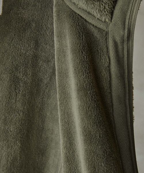 EMMA CLOTHES（エマクローズ）の「ミリタリーコールドウェザーフリースジャケット EMMA CLOTHES 2023AW（ミリタリージャケット・メンズ・ブラック/オリーブ・M/L）」の14枚目の写真