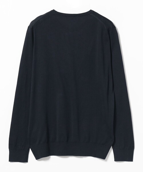 JOHN SMEDLEY（ジョンスメドレー）の「JOHN SMEDLEY / DAVID 30ゲージ コットン  クルーネックニット（ニット/セーター・メンズ・ブラック/ベージュ/ネイビー/シルバー/インディゴブルー/グレー系その他・MEDIUM/LARGE/SMALL）」の20枚目の写真