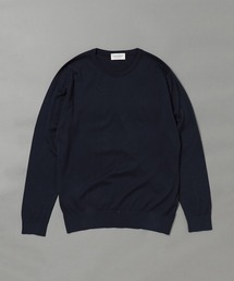 JOHN SMEDLEY / DAVID 30ゲージ コットン クルーネックニット