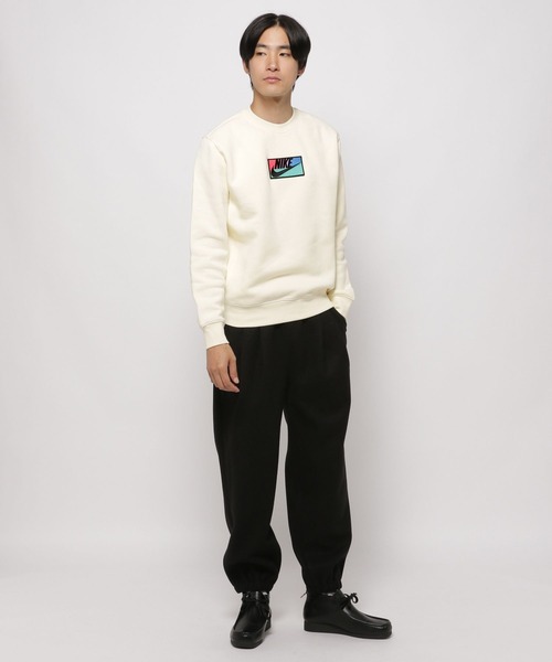 NIKE☆クラブ+ BB パッチ GX L/S クルー スウェット NIKE（ナイキ）の「【NIKE(ナイキ)】ナイキクラブ+BBパッチGX L