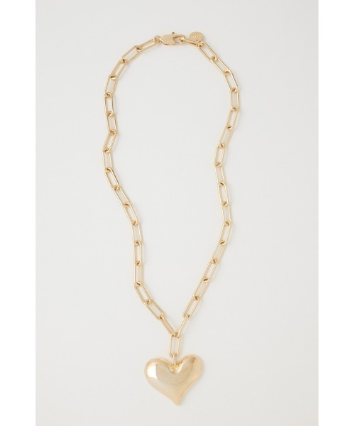 MOUSSY（マウジー）の「BIG HEART チョーカー（ネックレス・レディース・ゴールド/シルバー・FREE）」の10枚目の写真