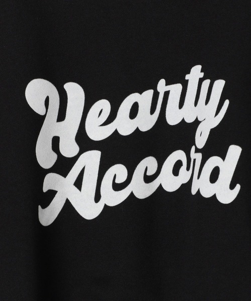 Heather(ヘザー)の「フロッキーロゴショート裏毛スウェット 991742(スウェット・レディース・グレー/ブラック/アイボリー・FREE)」の4枚目の写真