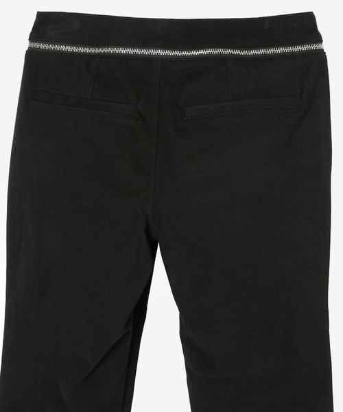 ISABEL MARANT（イザベルマラン）の「コットンZIP付きパンツ（その他パンツ・レディース・ブラック・36/34）」の4枚目の写真