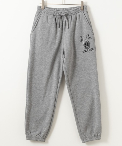 NAVY(ネイビー)の「NAVY 裏ボア あったか スウェットパンツ(スウェットパンツ・レディース・杢グレー/ブラック/オートミール・L/M)」の2枚目の写真