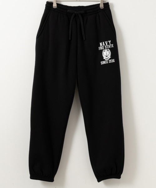 NAVY(ネイビー)の「NAVY 裏ボア あったか スウェットパンツ(スウェットパンツ・レディース・杢グレー/ブラック/オートミール・L/M)」の1枚目の写真