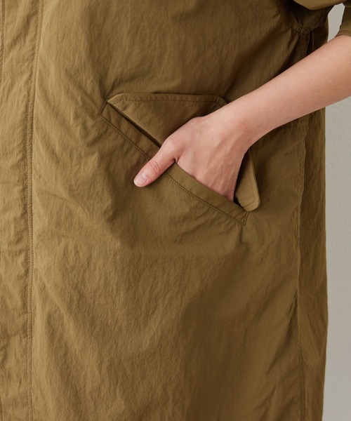 GALLARDAGALANTE（ガリャルダガランテ）の「ナイロンモッズコート（モッズコート・レディース・ホワイト/カーキ・FREE）」の22枚目の写真