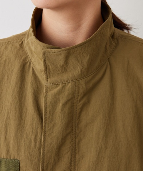 GALLARDAGALANTE（ガリャルダガランテ）の「ナイロンモッズコート（モッズコート・レディース・ホワイト/カーキ・FREE）」の19枚目の写真