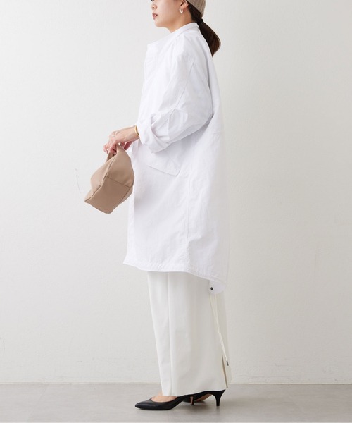 GALLARDAGALANTE（ガリャルダガランテ）の「ナイロンモッズコート（モッズコート・レディース・ホワイト/カーキ・FREE）」の12枚目の写真