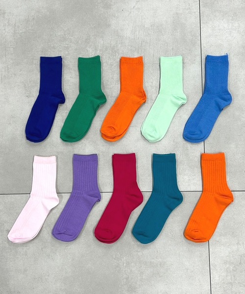 DONOBAN（ドノバン）の「「韓国っぽ」レディースソックス  10足セット（ソックス/靴下・レディース・D/E/C/A/B・FREE）」の4枚目の写真