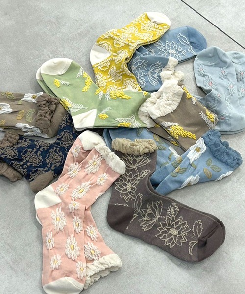 DONOBAN（ドノバン）の「「韓国っぽ」レディースソックス  10足セット（ソックス/靴下・レディース・D/E/C/A/B・FREE）」の6枚目の写真