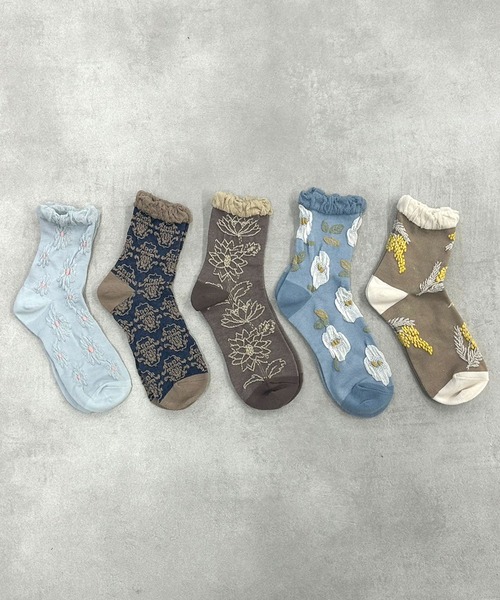 DONOBAN（ドノバン）の「「韓国っぽ」レディースソックス  10足セット（ソックス/靴下・レディース・D/E/C/A/B・FREE）」の10枚目の写真