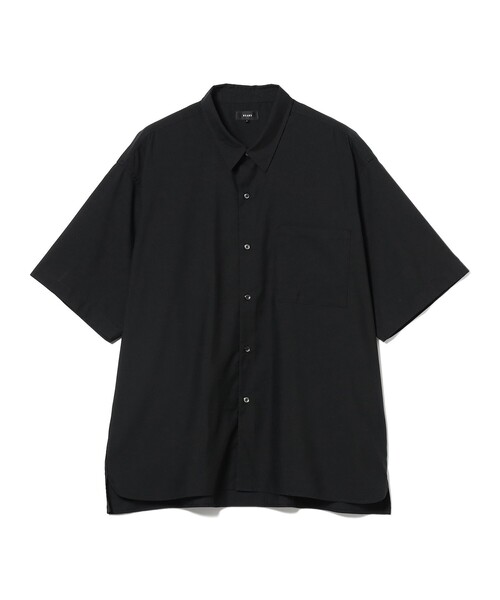 BEAMS（ビームス）の「BEAMS / ソリッド イージー シャツ（シャツ/ブラウス・メンズ・ダークグリーン/ブラック/ベージュ・S/M/L/XL）」の2枚目の写真