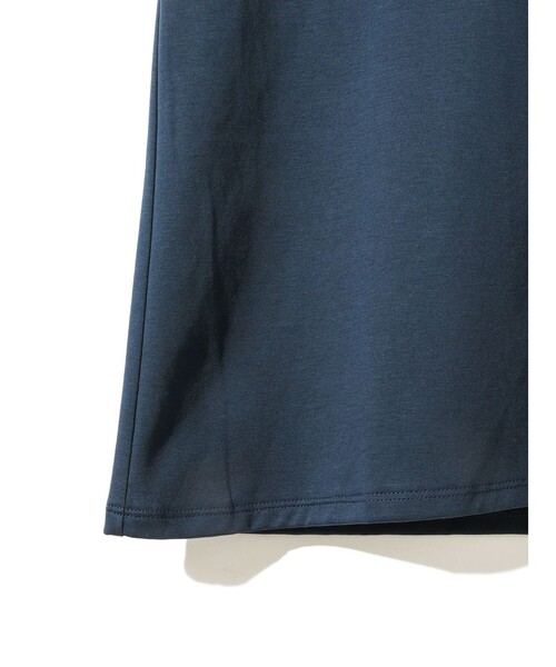 tシャツ MIDIUMISOLID for Ladies カフス切替プルオーバー レディース セール】MIDIUMISOLID for Ladies ハーフスリーブシャツ（シャツ