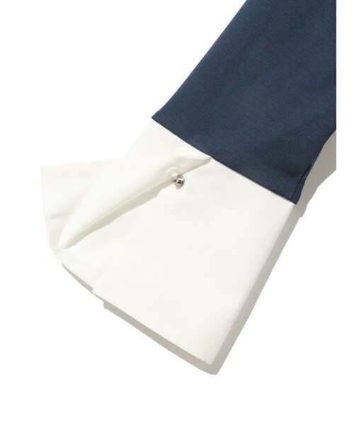 セール】MIDIUMISOLID for Ladies カフス切替プルオーバー（T