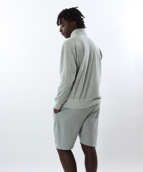 champion/リバースウィーブ ハーフジップ スウェット　グレー Champion Reverse Weave Half Zip Sweat Shirt - シルバーグレー