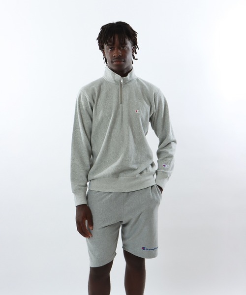 Champion ハーフジップ Champion トレーナー スウェット 「CHAMPION/チャンピオン」HALF