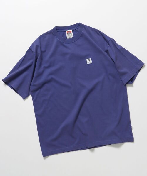 BEN DAVIS（ベンデイビス）の「【BEN DAVIS(ベンデイビス)】WASHED LABEL BIG TEE / 6色展開 フェード 古着風 クルーネック  ブランドタグ 定番 無地 半袖Tシャツ ゴリラ（Tシャツ/カットソー・メンズ・ベージュ系その他/キャメル/ホワイト/ブルー/ダークグリーン/ブラック・X-LARGE/LARGE/MEDIUM/SMALL）」の5枚目の写真