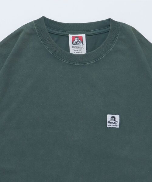 BEN DAVIS（ベンデイビス）の「【BEN DAVIS(ベンデイビス)】WASHED LABEL BIG TEE / 6色展開 フェード 古着風 クルーネック  ブランドタグ 定番 無地 半袖Tシャツ ゴリラ（Tシャツ/カットソー・メンズ・ベージュ系その他/キャメル/ホワイト/ブルー/ダークグリーン/ブラック・X-LARGE/LARGE/MEDIUM/SMALL）」の16枚目の写真