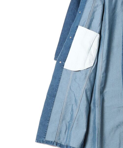 アウター WHEIR スタンドカラーコート WHEIR（ウェア）の「WHEIR BOBSON ホーンプリントスタンドカラーコート