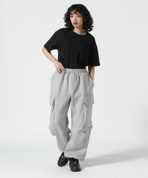 SIS(エスアイエス)の「SIS/エスアイエス/スウェットカーゴパンツ(カーゴパンツ・メンズ・グレー/ブラック・F)」の7枚目の写真