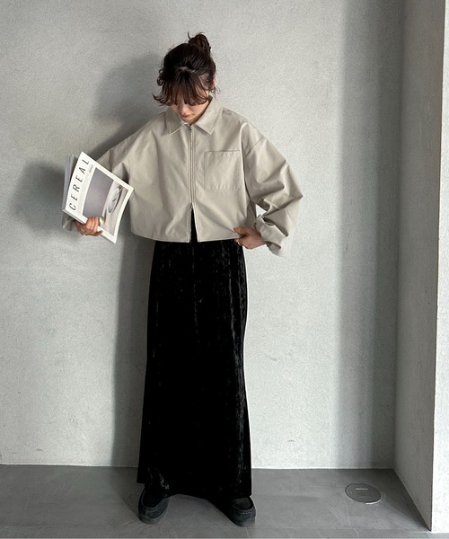 feepur（フェピュール）の「ダブルZIPボリュームシャツ（シャツ