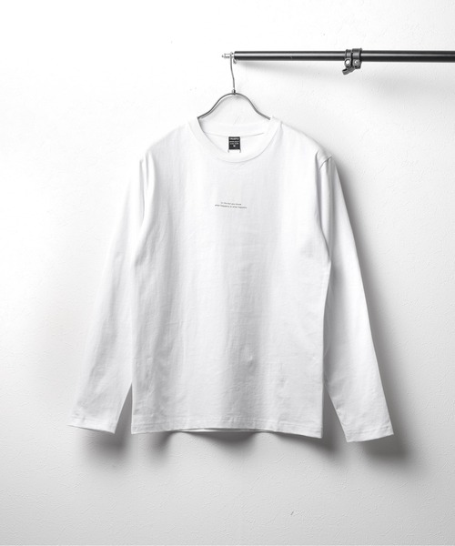 B.I.D.(ビーアイディー)の「《ミドルウェイト 天竺ロングスリーブカットソー(Tシャツ/カットソー・レディース・ライトイエロー/ホワイト/ブラック・MEDIUM/LARGE)」の2枚目の写真