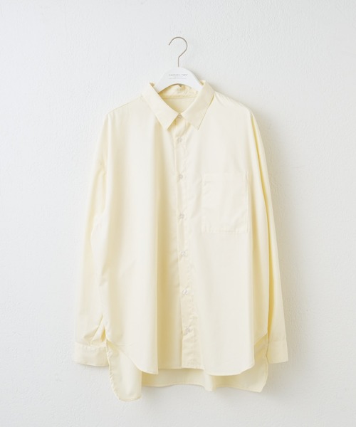 CIAOPANIC TYPY(チャオパニックティピー)の「【UNISEX】オーバーサイズブロードレギュラーカラーシャツ(シャツ/ブラウス・メンズ・ブラック/ブルー/イエロー/グリーン/ホワイト・X-LARGE/LARGE/MEDIUM/SMALL)」の15枚目の写真