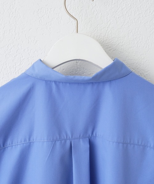 CIAOPANIC TYPY(チャオパニックティピー)の「【UNISEX】オーバーサイズブロードレギュラーカラーシャツ(シャツ/ブラウス・メンズ・ブラック/ブルー/イエロー/グリーン/ホワイト・X-LARGE/LARGE/MEDIUM/SMALL)」の11枚目の写真