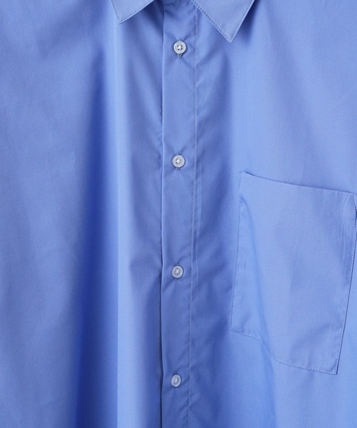 CIAOPANIC TYPY(チャオパニックティピー)の「【UNISEX】オーバーサイズブロードレギュラーカラーシャツ(シャツ/ブラウス・メンズ・ブラック/ブルー/イエロー/グリーン/ホワイト・X-LARGE/LARGE/MEDIUM/SMALL)」の10枚目の写真