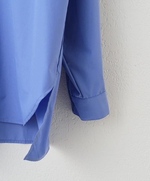 CIAOPANIC TYPY(チャオパニックティピー)の「【UNISEX】オーバーサイズブロードレギュラーカラーシャツ(シャツ/ブラウス・メンズ・ブラック/ブルー/イエロー/グリーン/ホワイト・X-LARGE/LARGE/MEDIUM/SMALL)」の12枚目の写真