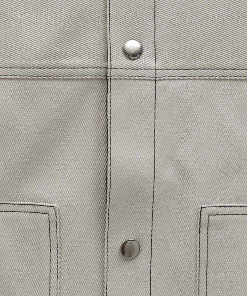 LAKOLE（ラコレ）の「ライトPEツイルトラッカージャケット / 992196（ブルゾン・メンズ・ブラック/ライトグレー/ライトグリーン・MEDIUM/LARGE）」の6枚目の写真