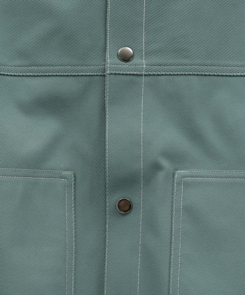 LAKOLE（ラコレ）の「ライトPEツイルトラッカージャケット / 992196（ブルゾン・メンズ・ブラック/ライトグレー/ライトグリーン・MEDIUM/LARGE）」の7枚目の写真