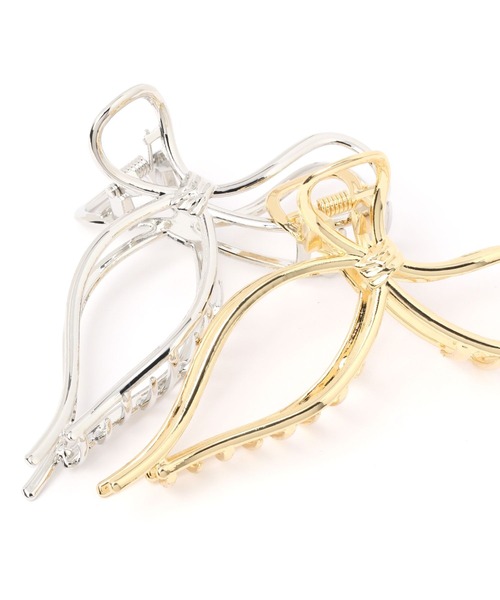 メタルリボンバンスクリップ / 109881（ヘアピン）｜LAKOLE（ラコレ