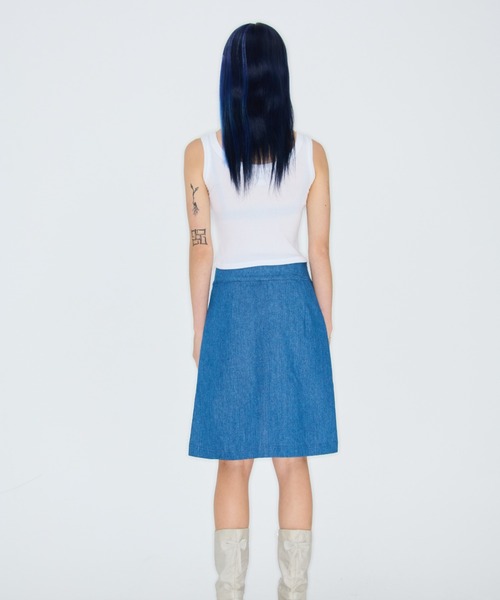 LUVISTRUE(ラヴイズトゥルー)の「HEART RIBBON TEE(タンクトップ・レディース・ピンク/ホワイト/ブラック・FREE)」の11枚目の写真