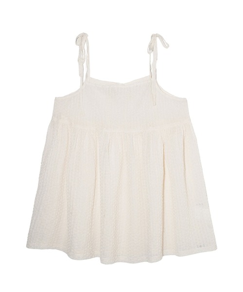 MILKFED.(ミルクフェド)の「RIBBON CAMISOLE(キャミソール・レディース・ブラック/ライトパープル/オフホワイト・ONE SIZE)」の7枚目の写真