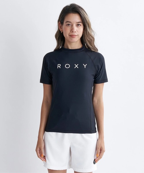 Roxy ロキシー　半袖　ラッシュガード　Tシャツ　水着　ビキニセット ロキシー(ROXY) 水着 ビキニ BOTANICAL SHADOW 3点セット