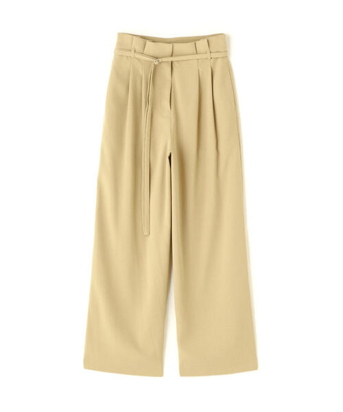 NATURAL BEAUTY BASIC(ナチュラルビューティーベーシック)の「◇ベルテッドバックサテンパンツ(その他パンツ・レディース・ブラック/マスタード・MEDIUM/SMALL)」の12枚目の写真